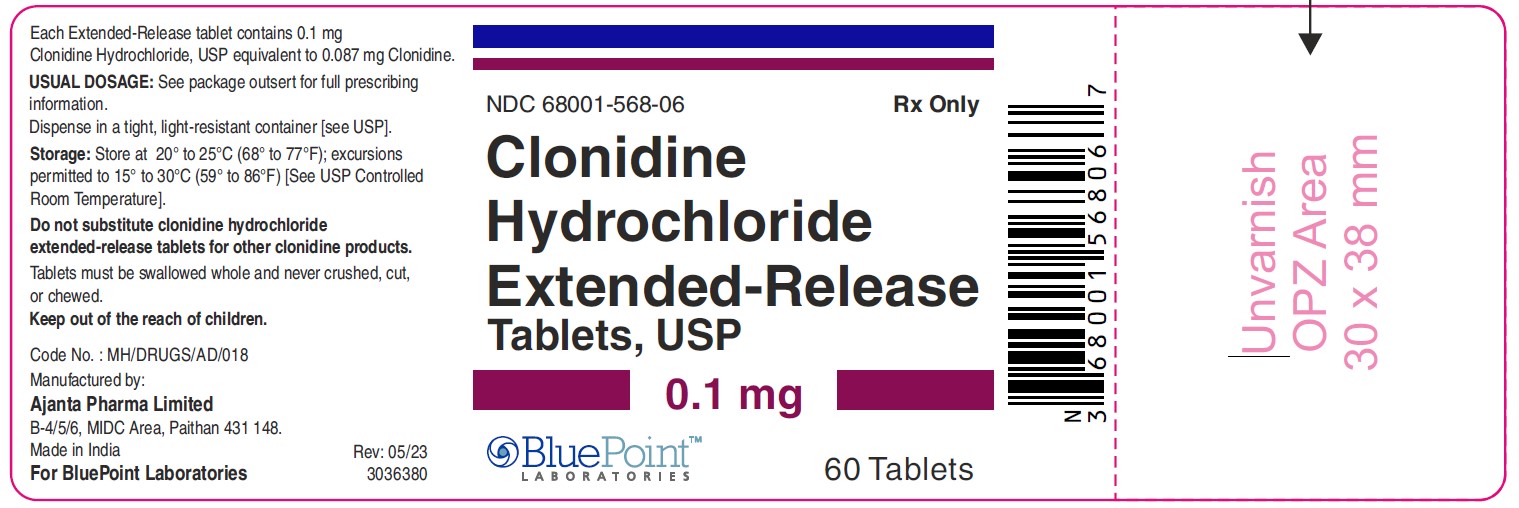 Clonidine Hydrochloride ER Tablets USP 0.1 mg