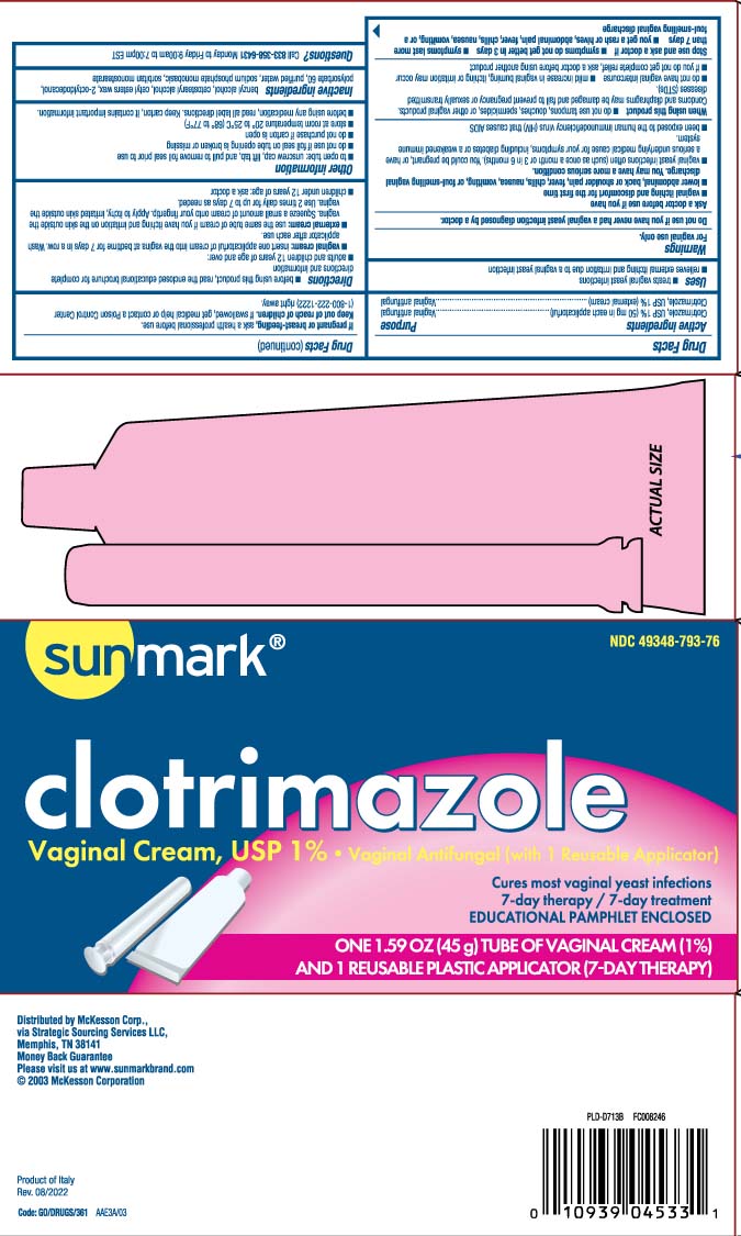 Clotrimazole, USP 1% (50 mg in each applicatorful), Clotrimazole, USP 1% (external cream)