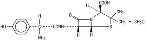 amoxiciilin structure
