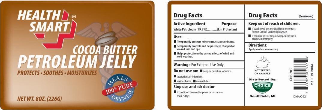 Health Smart Cocoa Butter Petroleum | White Petroleum Jelly Breastfeeding