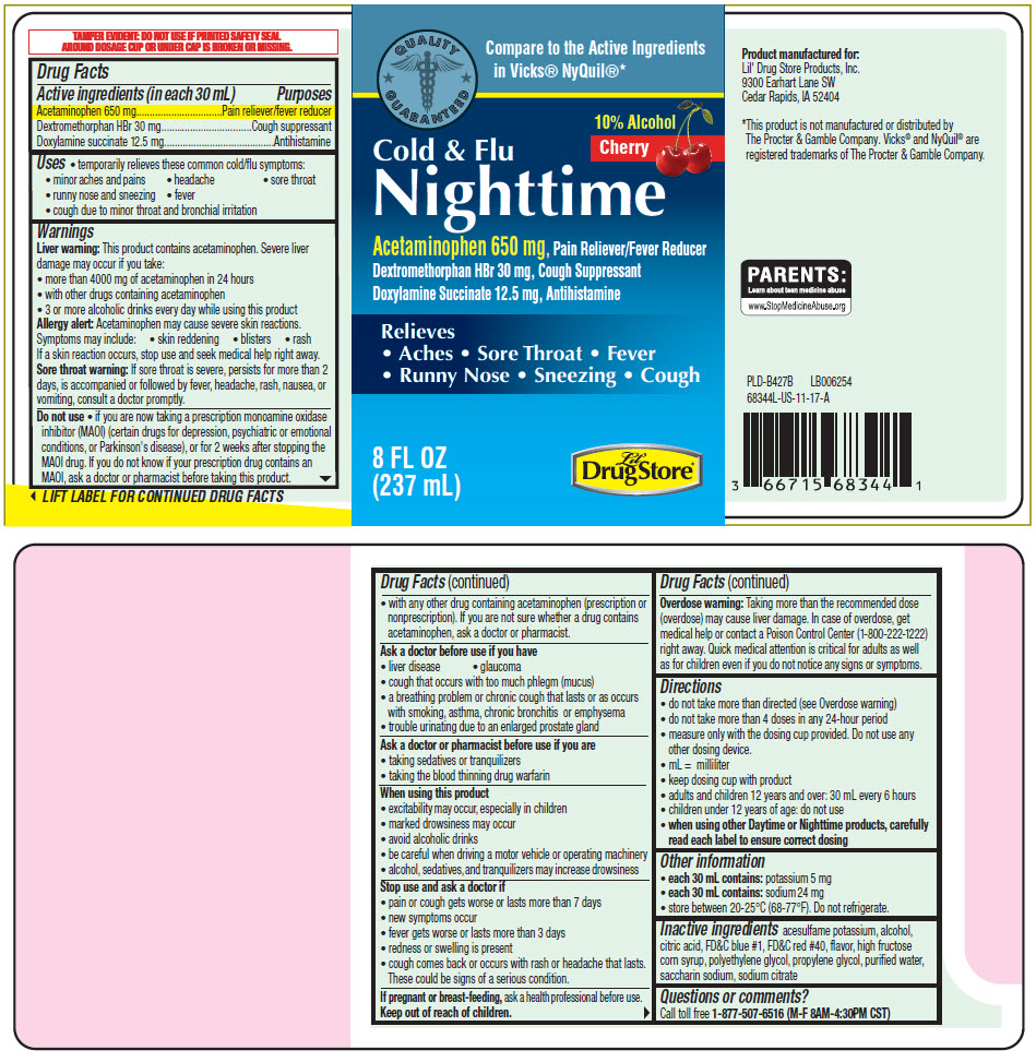 Nighttime Cold And Flu Lil Drug Store Products while Breastfeeding