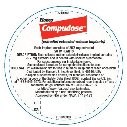 Principal Display Panel - Compudose Cartridge Label
