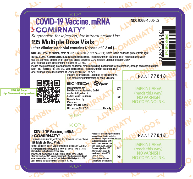 PRINCIPAL DISPLAY PANEL - 195 Vial Carton Label