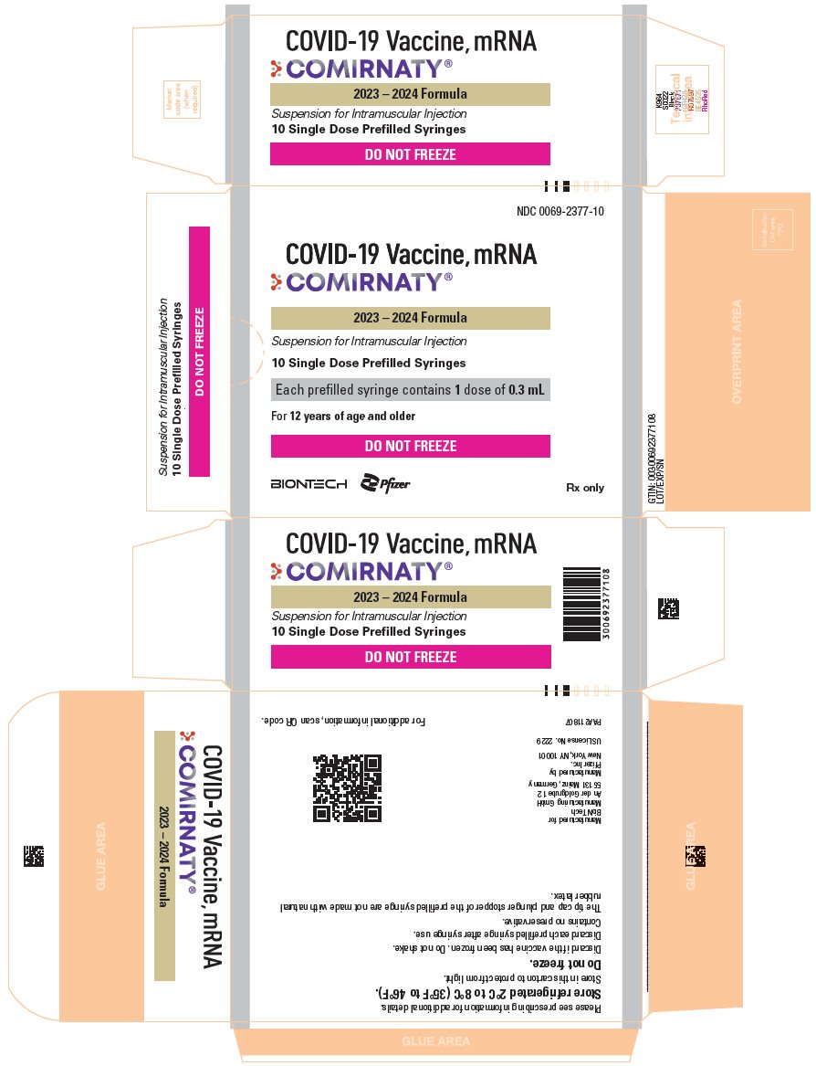PRINCIPAL DISPLAY PANEL – 10 Glass Prefilled Syringe Carton