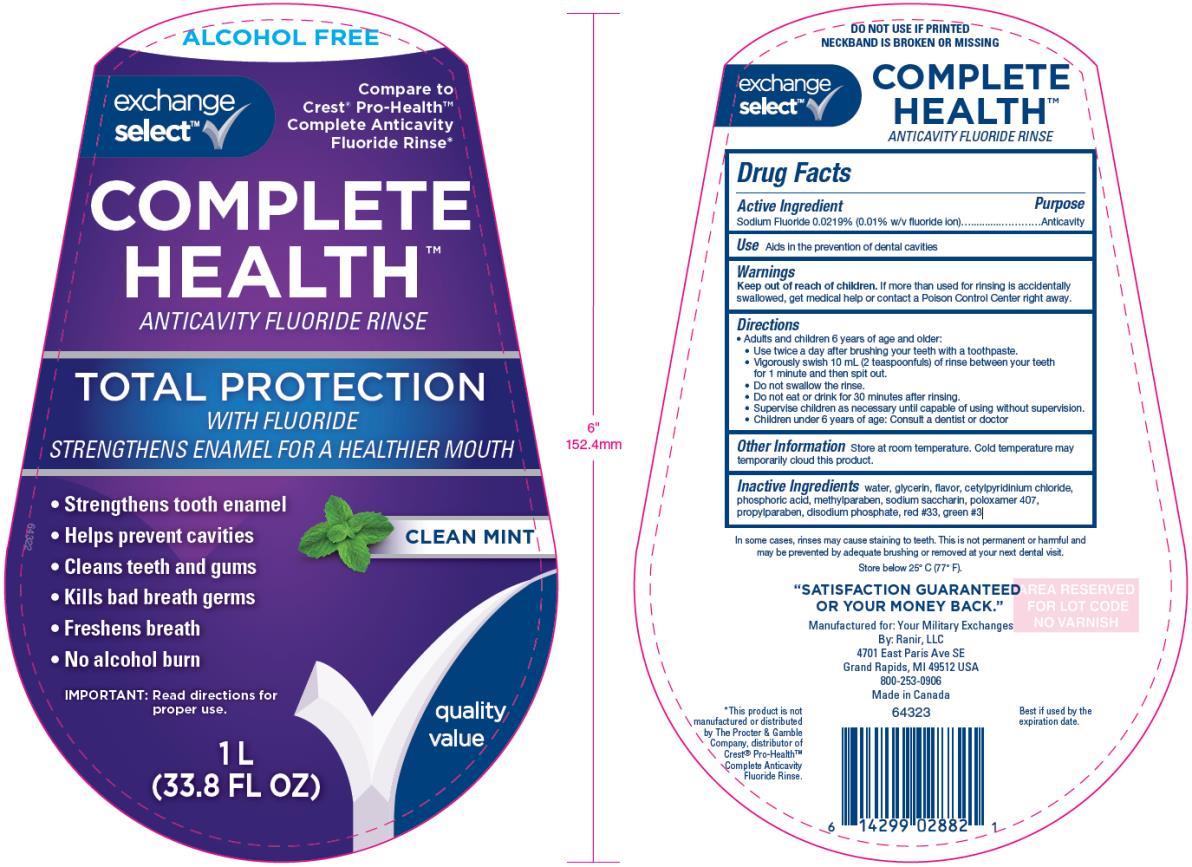 Complete Health Anticavity Fluoride Clean Mint | Sodium Fluoride Rinse Breastfeeding