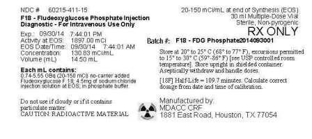 FDG Phosphate Buffer Formulation
