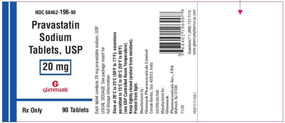 container label-20 mg