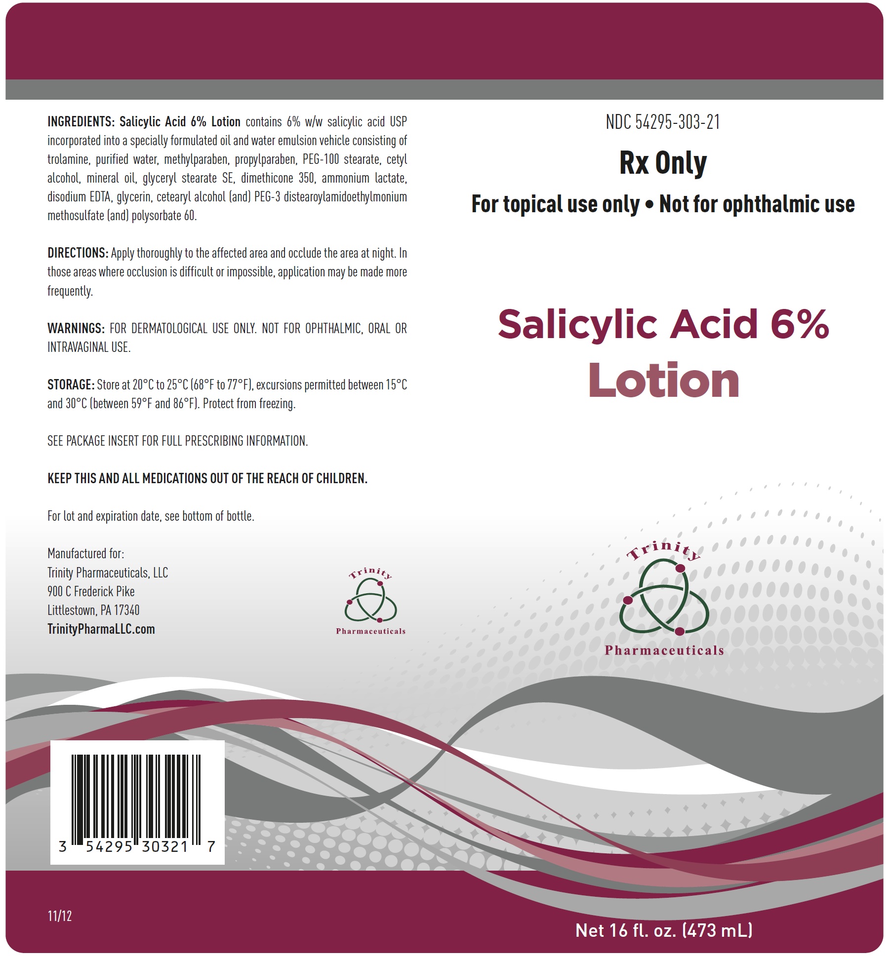 Salicylic Acid 6% Lotion