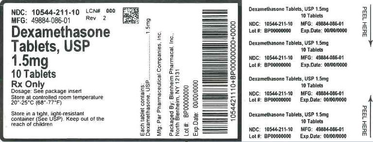 Label Graphic- 1.5 mg 10 tablets