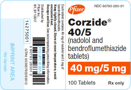 PRINCIPAL DISPLAY PANEL - 40 mg/5 mg Tablet Bottle Label