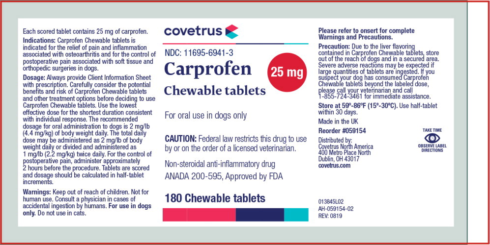 Principal Display Panel – 25 mg Bottle Label
