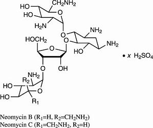image of neomycin sulfate formula