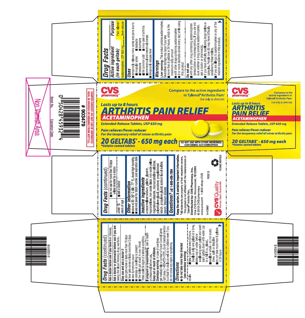 Arthritis Pain Relief | Acetaminophen Tablet, Extended Release while Breastfeeding