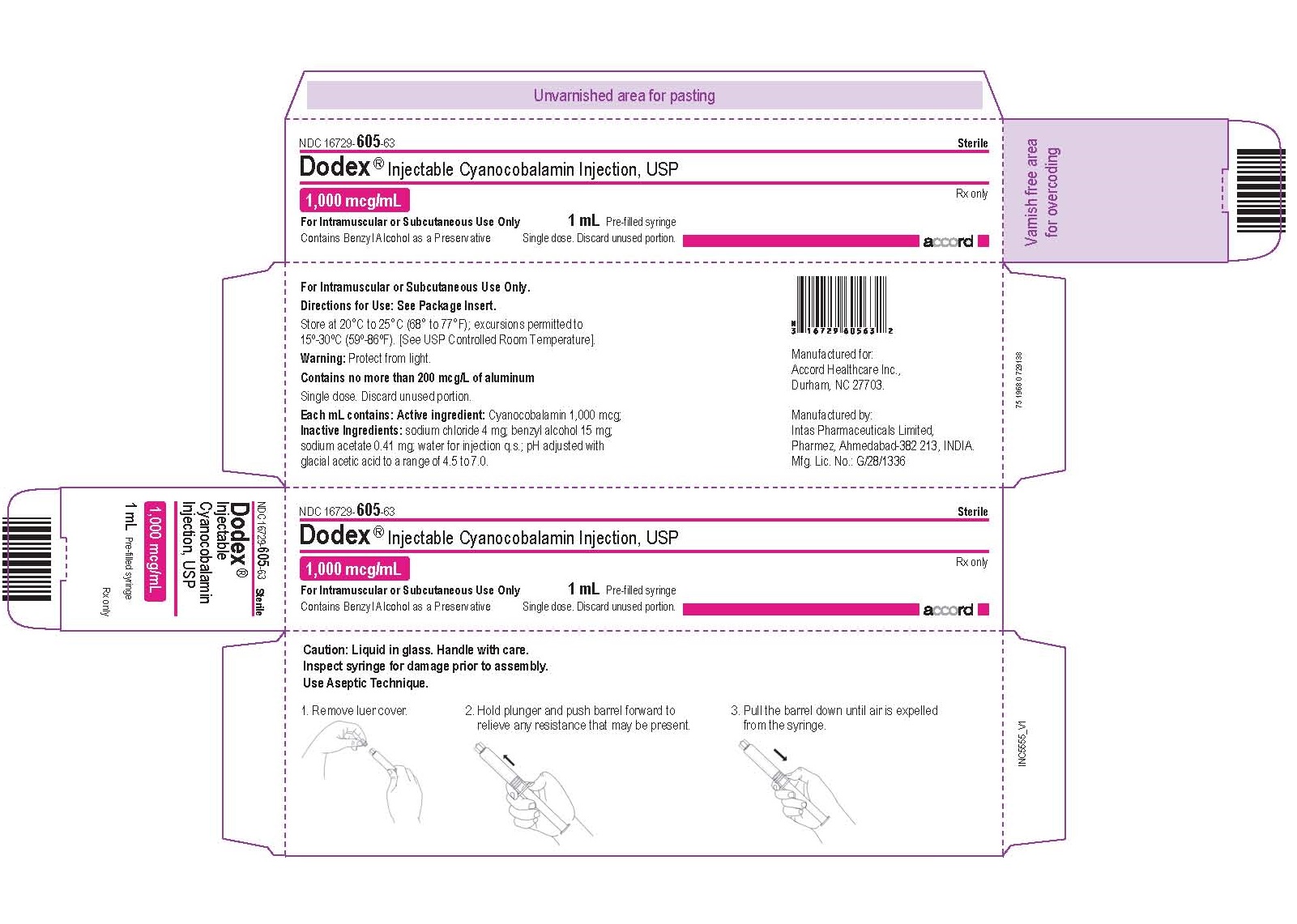 PRINCIPAL DISPLAY PANEL -  1 mL pre-filled syringe carton