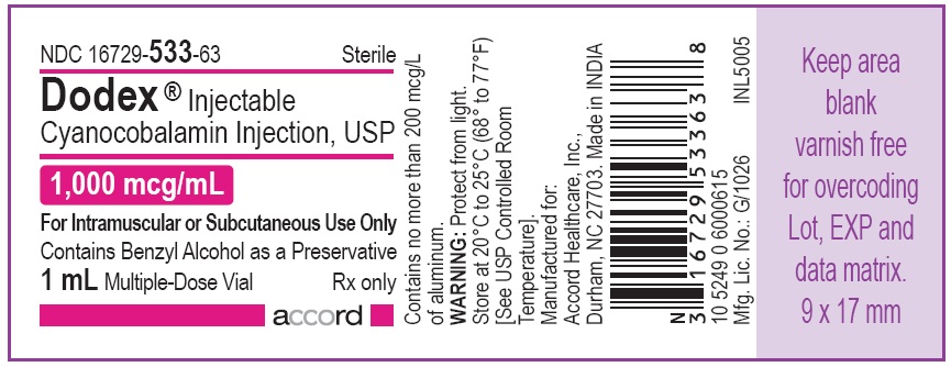 PRINCIPAL DISPLAY PANEL - 1 mL vial label