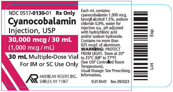 30 mL Vial Label