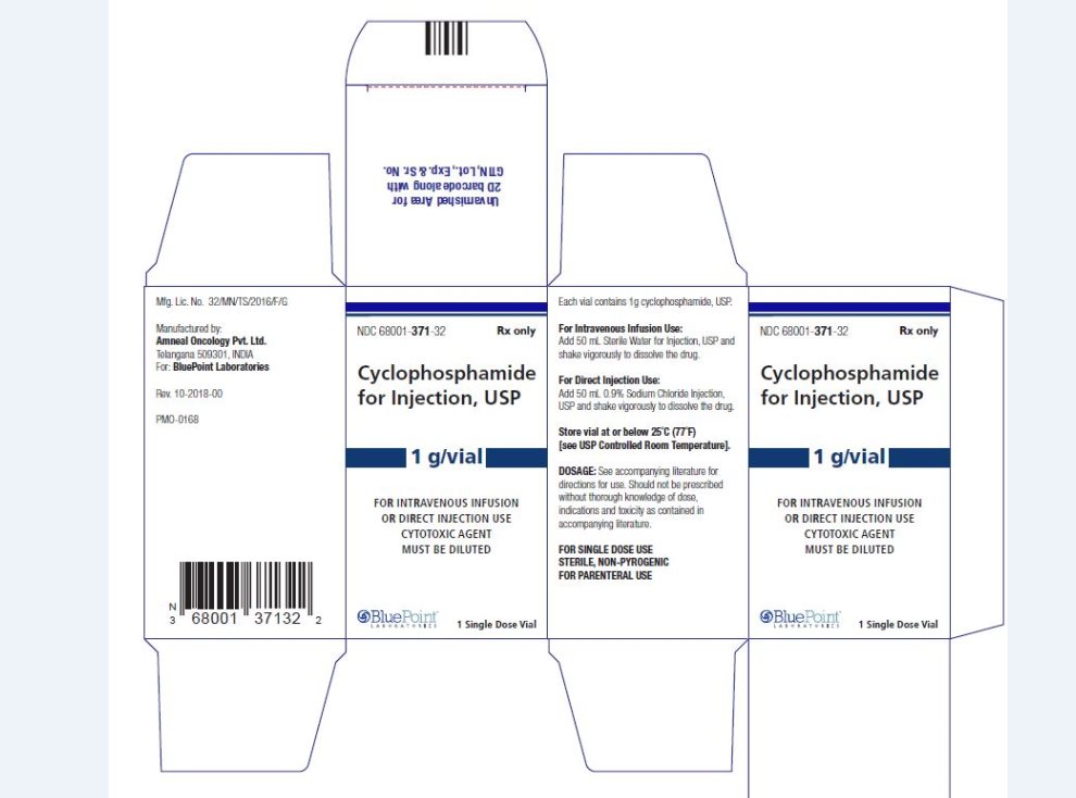 Cyclophosphamide for Injection, USP 1 g/vial Carton