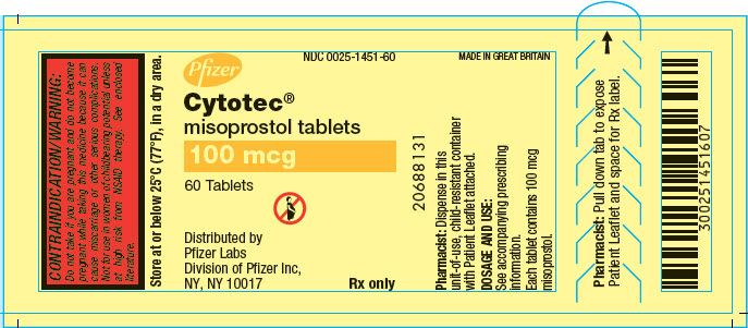 PRINCIPAL DISPLAY PANEL - 100 mcg Tablet Bottle Label