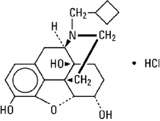 structural formula nalbuphine hydrochloride