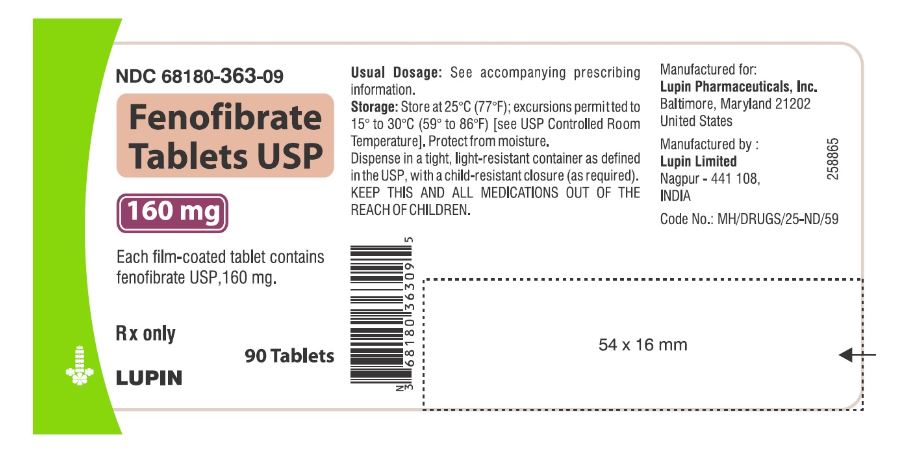 Bottle of 90 tablets-160 mg-discontinued