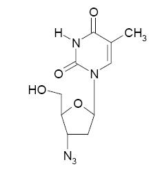 Zidovudine chemical structure