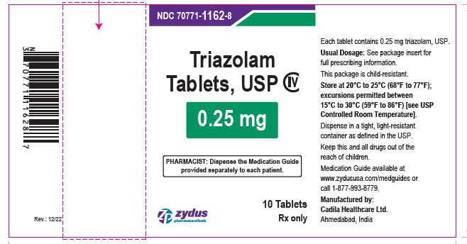 0.25 mg label