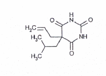 Butalbital Molecule