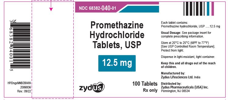 Promethzine Tablet, 12.5 mg