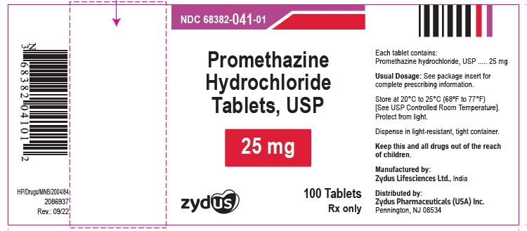 Promethazine Tablet, 25 mg