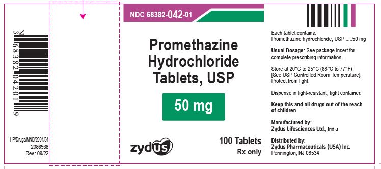 Promethazine Tablet, 50 mg