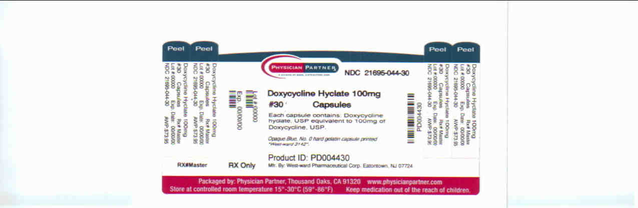 Doxyclycline Hyclate 100mg