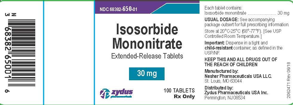 Bottle Label 30 mg 100 count