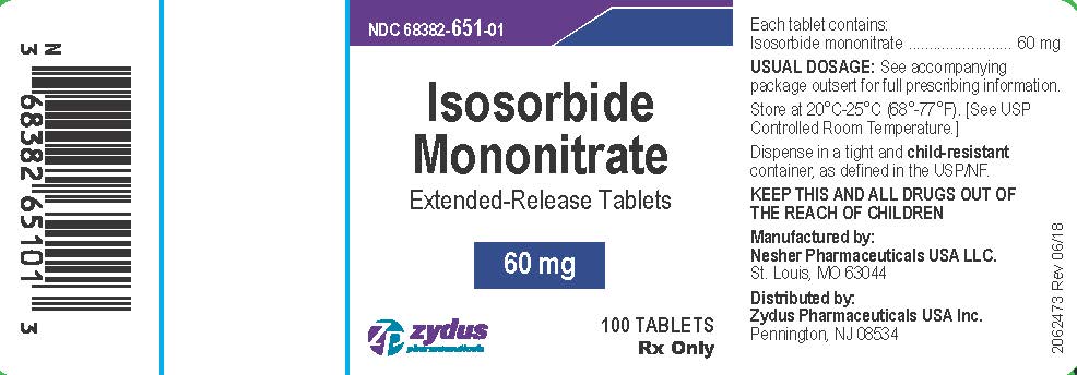 Bottle Label 60 mg 100 count