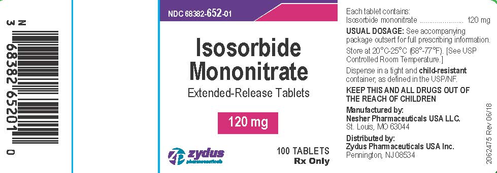Bottle Label 120 mg 100 count