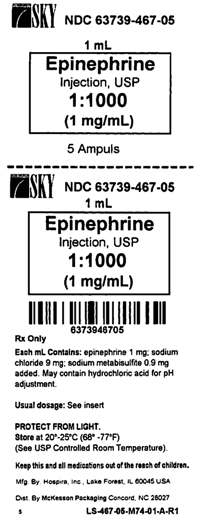 Epinephrine Label