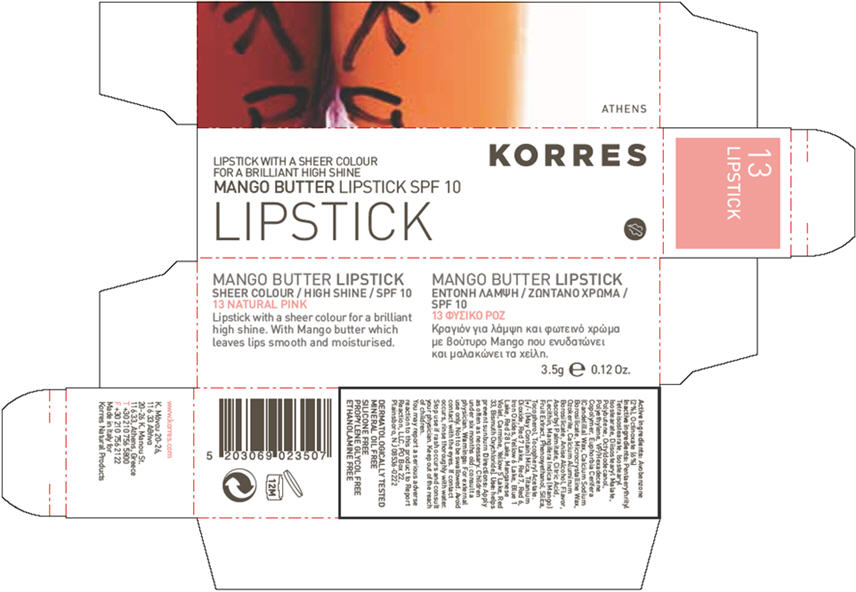 Mango Butter Lipstick Spf 10 | Avobenzone And Octinoxate Lipstick and breastfeeding
