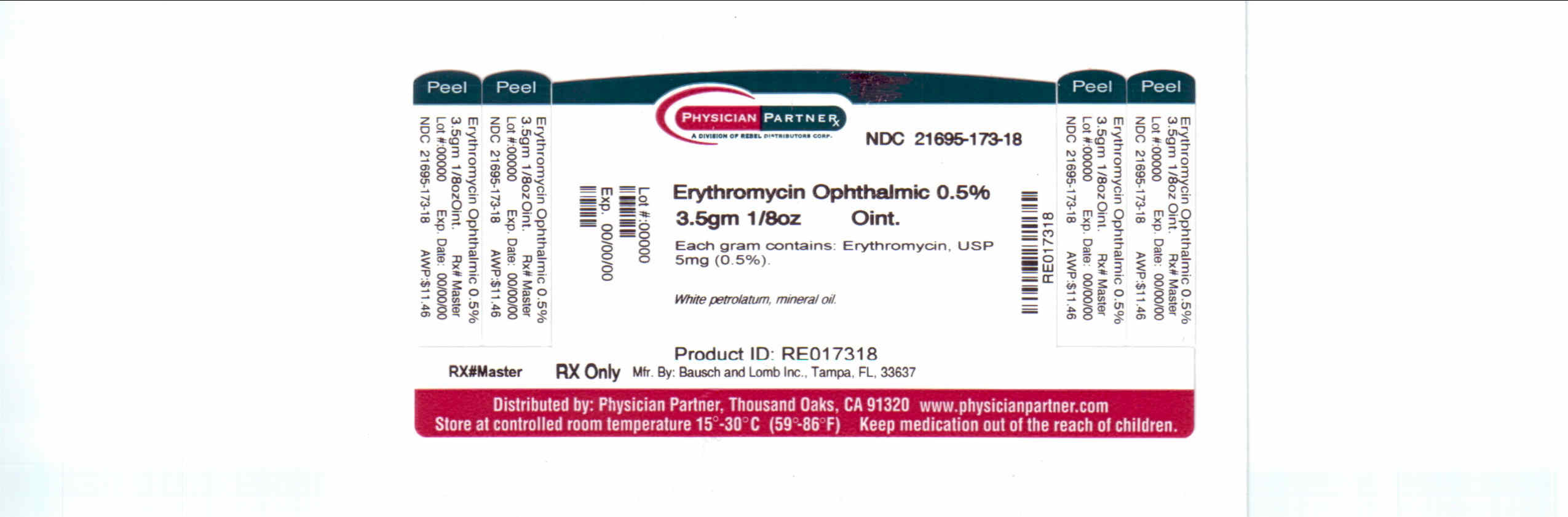 Erythromycin Ophthalmic
