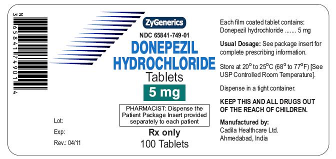 Donepezil HCl Tablets, USP