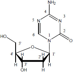 Dacogen structural formula
