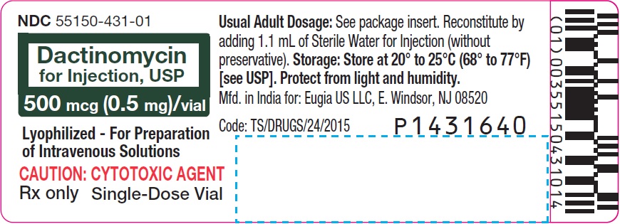 PACKAGE LABEL.PRINCIPAL DISPLAY PANEL-500 mcg (0.5 mg)/vial - Container Label