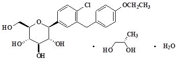 Dapagliflozin Chemical Structure