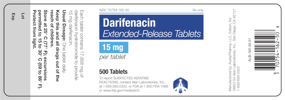 PRINCIPAL DISPLAY PANEL - 15 mg 500 Tablet Bottle Label