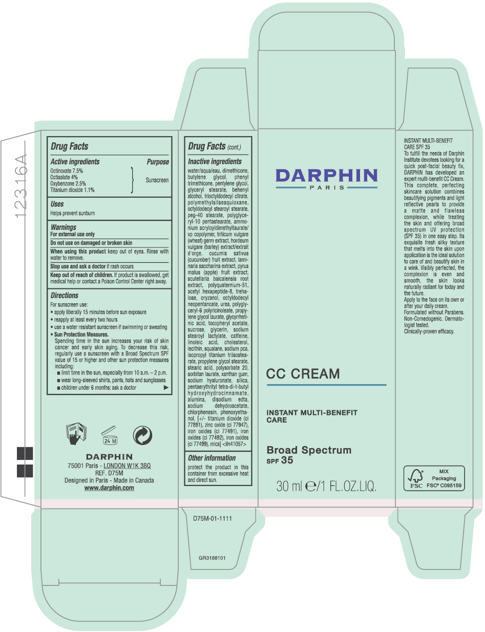 Darphin Cc Instant Multi-benefit Care Broad Spectrum Spf 35 while Breastfeeding