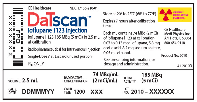 PRINCIPAL DISPLAY PANEL - 2.5 mL Vial Label