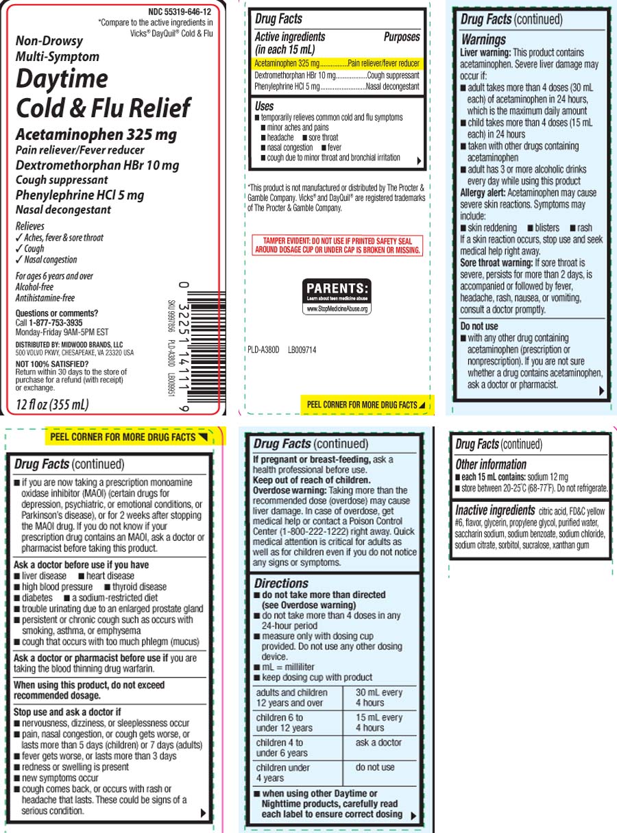 Acetaminophen 325 mg Dextromethorphan HBr 10 mg Phenylephrine HCl 5 mg