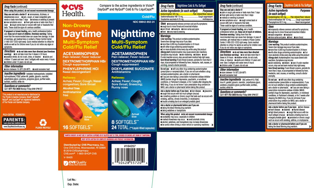 Acetaminophen 325 mg, Dextromethorphan HBr 10 mg, Phenylephrine HCL 5 mg, Acetaminophen 325 mg, Dextromethorphan HBr15 mg, Doxylamine Succinate 6.25 mg