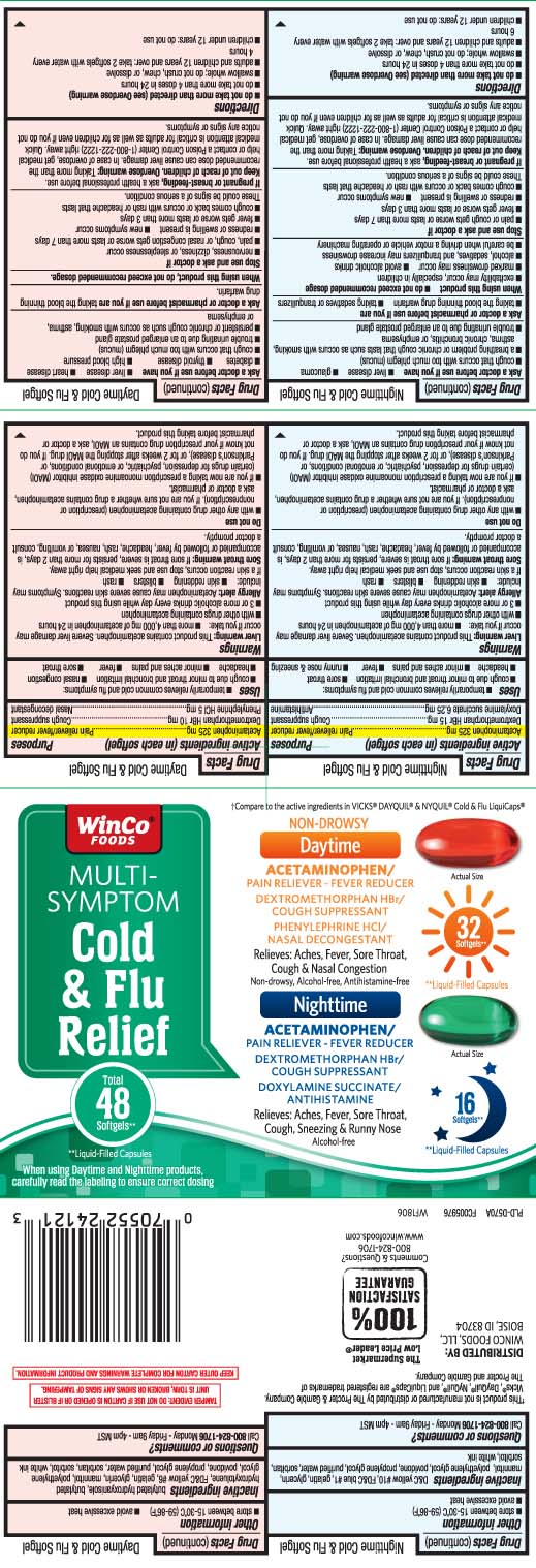 Daytime Nighttime Cold And Flu Relief Multi-symptom while Breastfeeding
