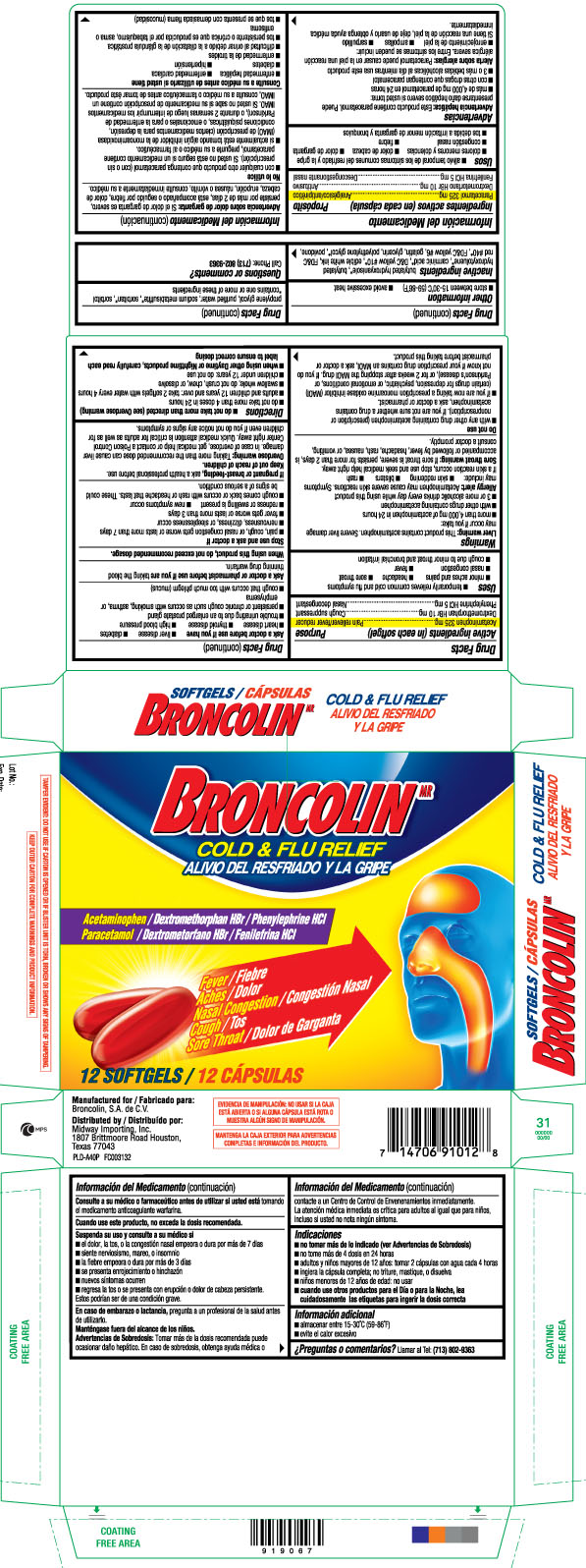 Acetaminophen 325 mg, Dextromethorphan HBr 10 mg, Phenylpehrine HCl 5 mg