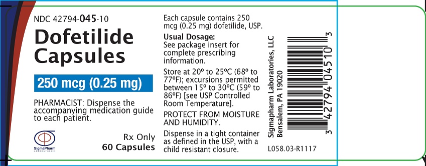 Principal Display Panel - 250 mcg (0.25 mg) Capsules Bottle Label