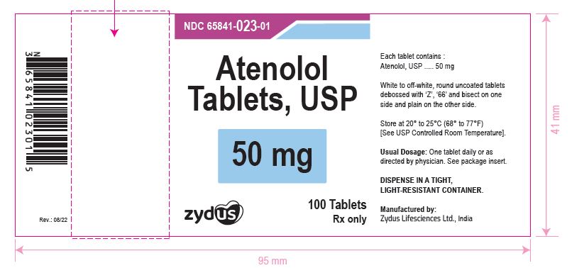 Atenolol Tablets, 50 mg